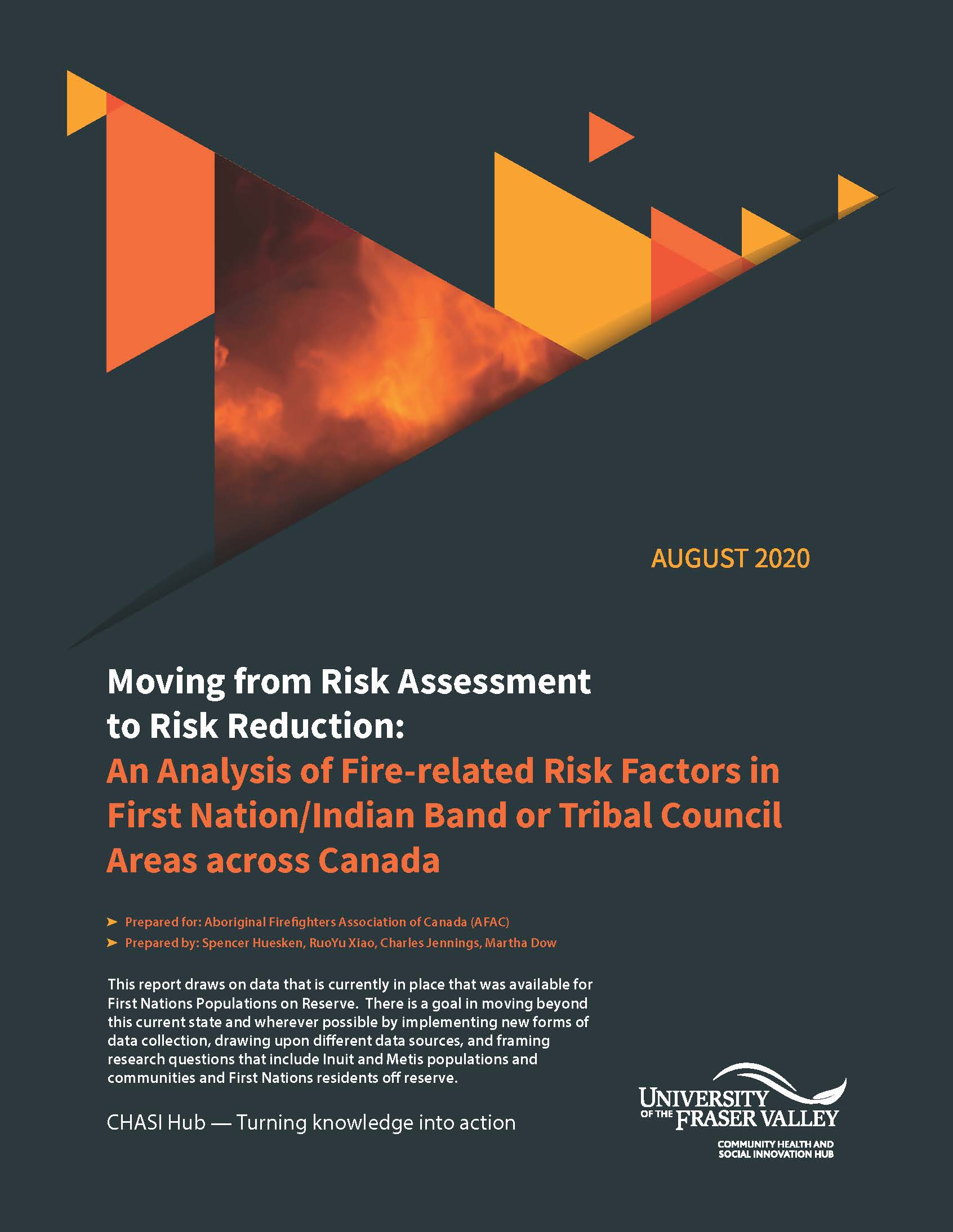 Cover of the report